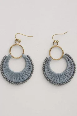 Seasalt Cornwall Jewellery<Arum Beaded Drop Earrings Teague Heron