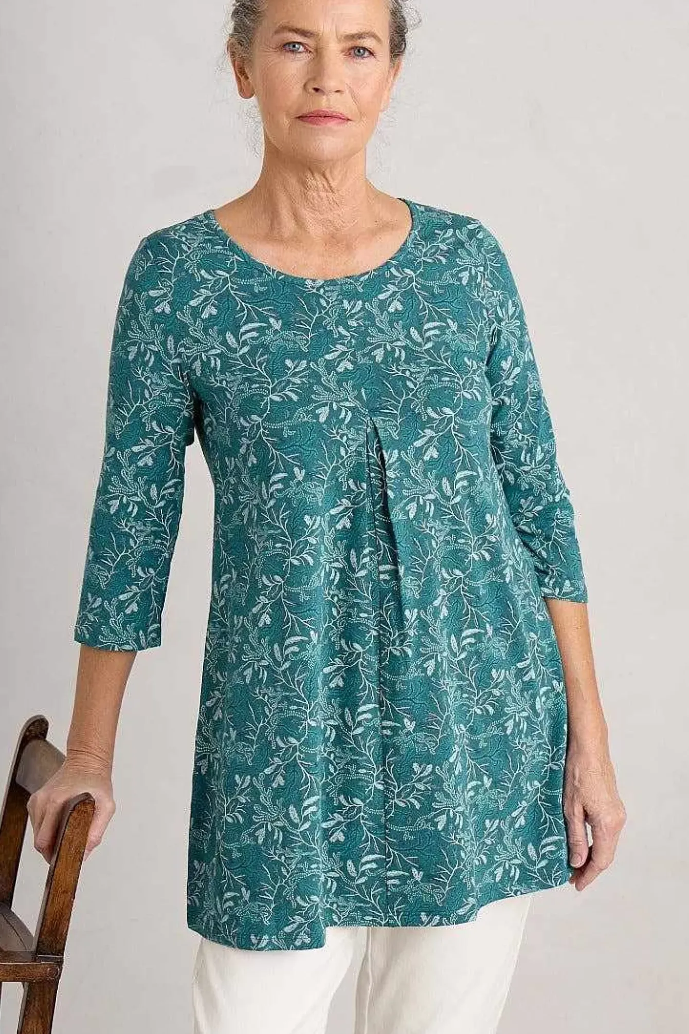 Seasalt Cornwall Tunics<Arusha Cotton Jersey Tunic (Gots) Flowing Reeds Wreckage