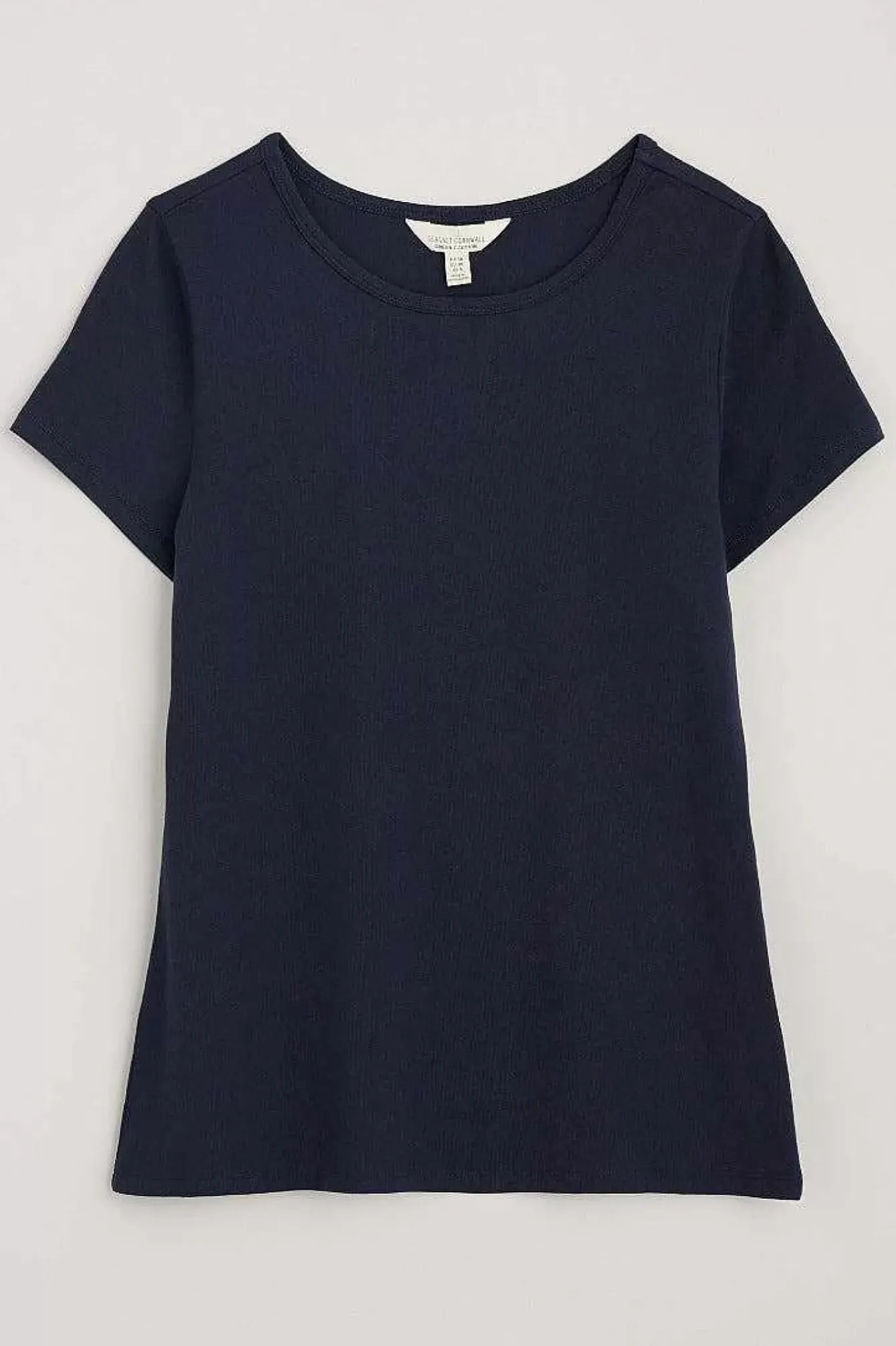 Seasalt Cornwall Tops<Bounder Crew Neck T-Shirt (Gots) Maritime