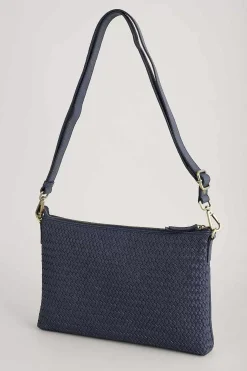 Seasalt Cornwall Bags<Cornelly Woven Leather Bag Maritime