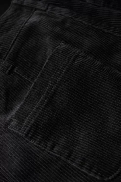 Seasalt Cornwall Trousers & Shorts<Dillwyn Wide Leg Cord Trouser Onyx