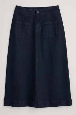 Seasalt Cornwall Skirts<Dusk Journey Skirt Inkwell Overdye Tide