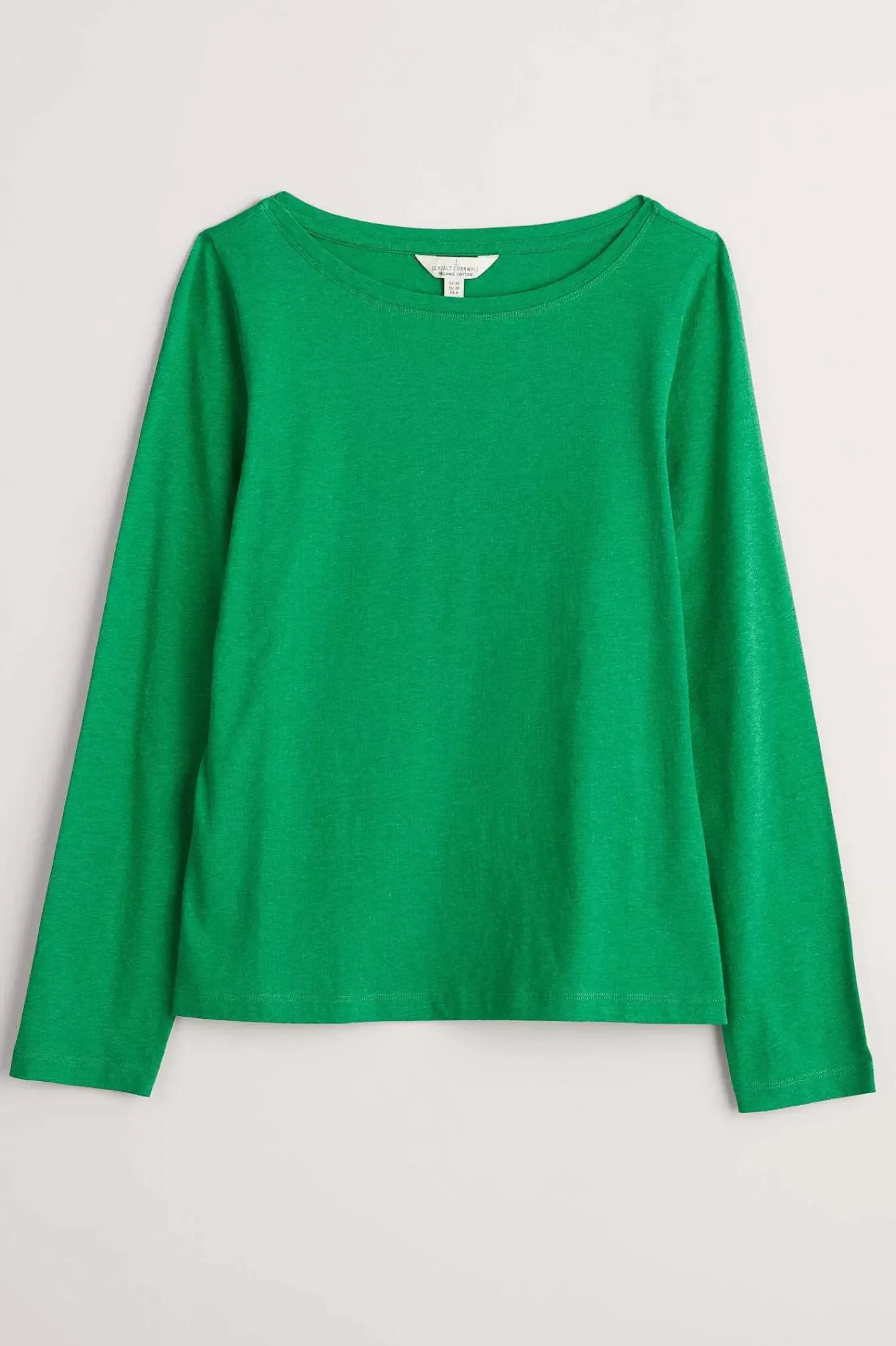 Seasalt Cornwall Tops<Easel Long Sleeve Jersey Top (Gots) Island