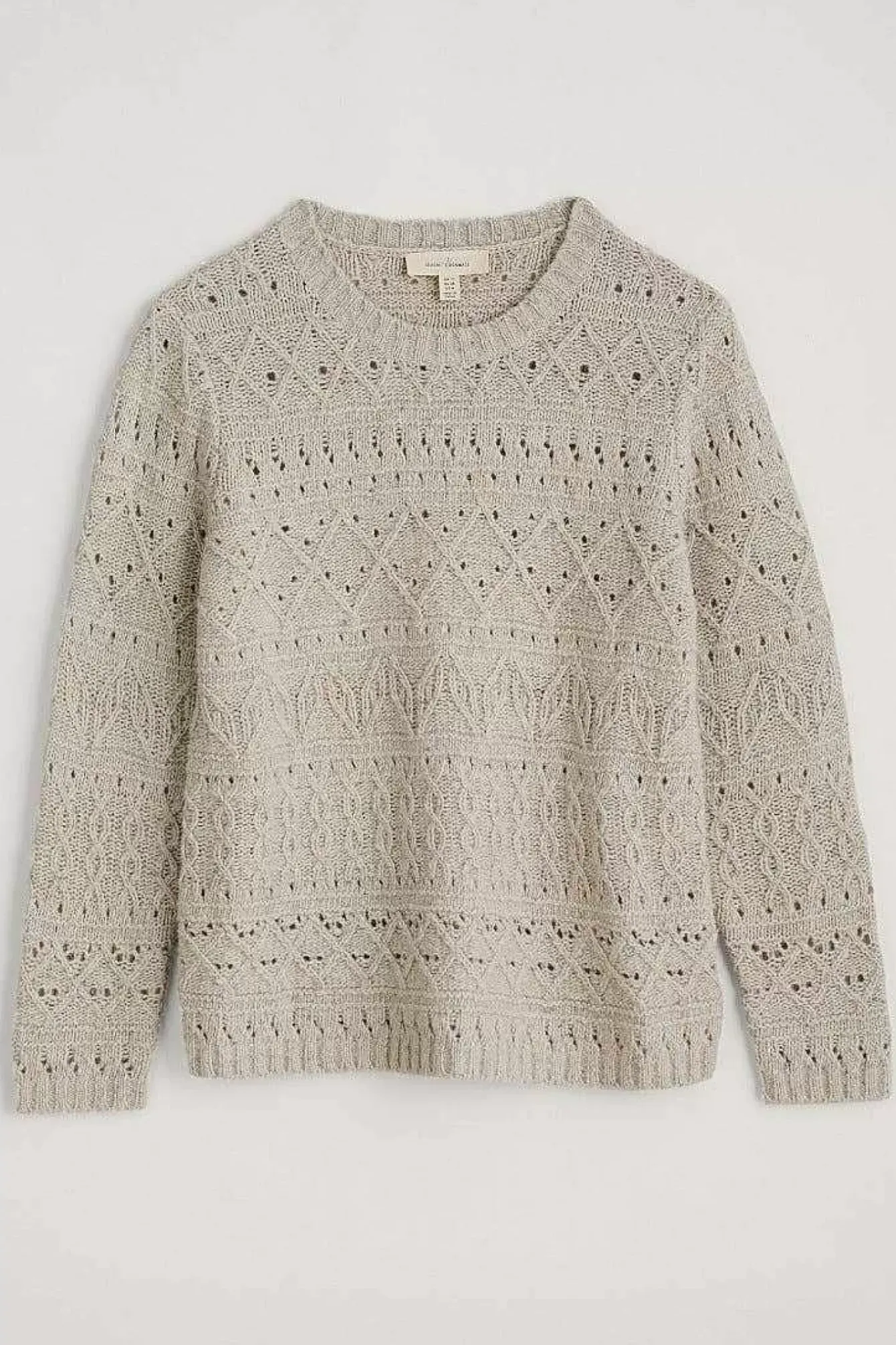 Seasalt Cornwall Knitwear<Feock Merino Blend Jumper Aran