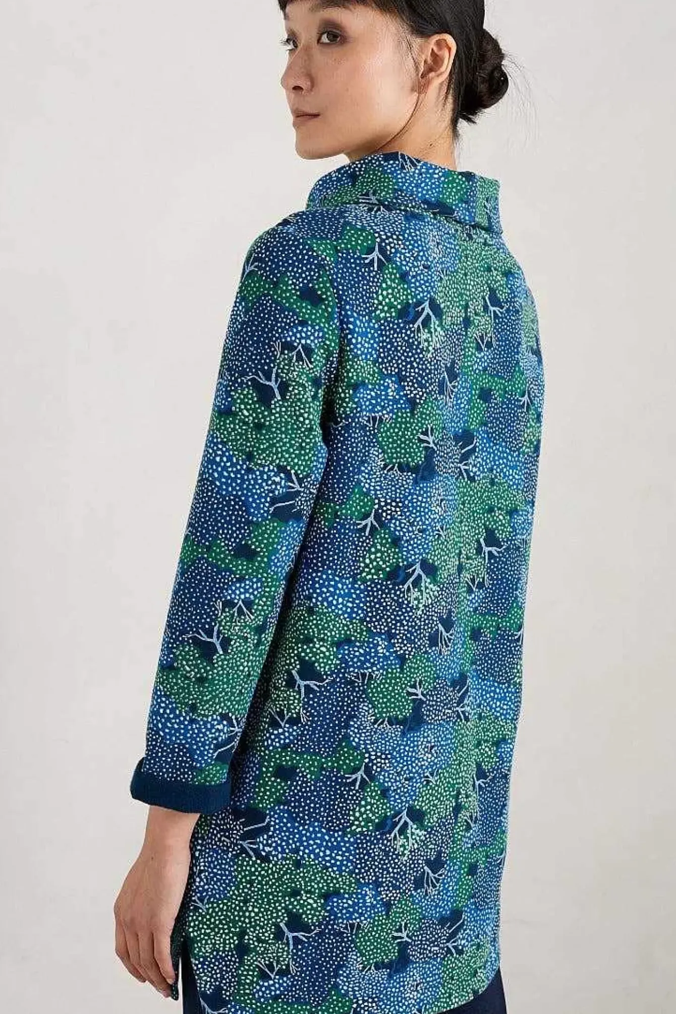 Seasalt Cornwall Tunics<Formative Jersey Tunic Forest Canopy Maritime