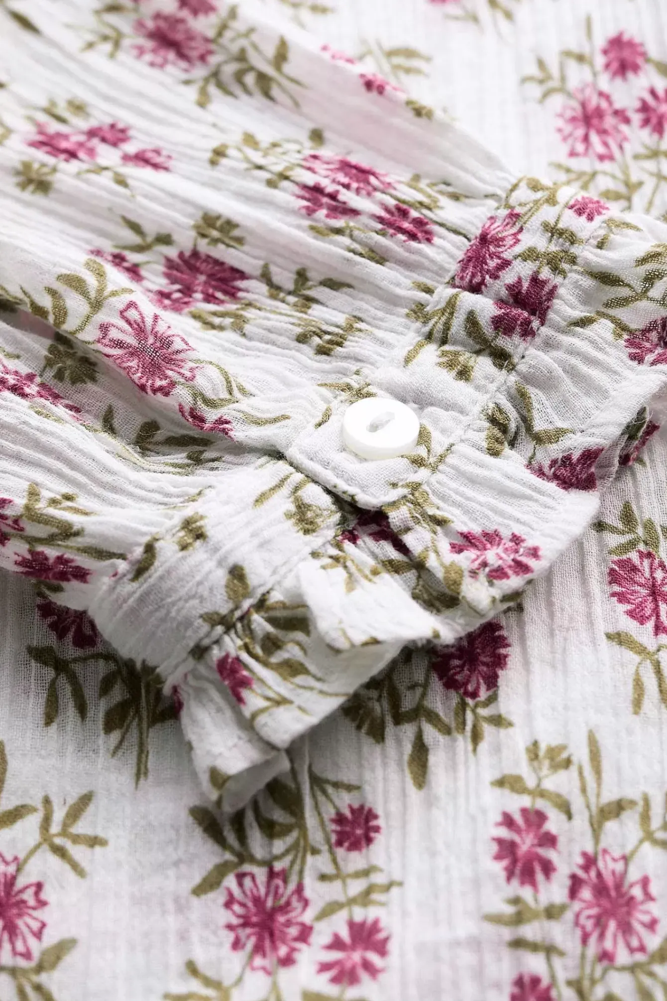 Seasalt Cornwall Tops<Garden Plot Shirt Ink Stamp Floral Chalk
