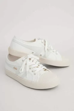 Seasalt Cornwall Shoes<Gola Coaster Trainers Off White