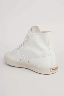 Seasalt Cornwall Shoes<Gola High Top Coaster Trainer Off White