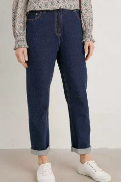 Seasalt Cornwall Trousers & Shorts<Hallworthy Jeans Dark Rinse Wash