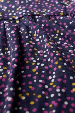 Seasalt Cornwall Dresses<Heron Dip Tiered Jersey Dress Dotted Paint Crocus