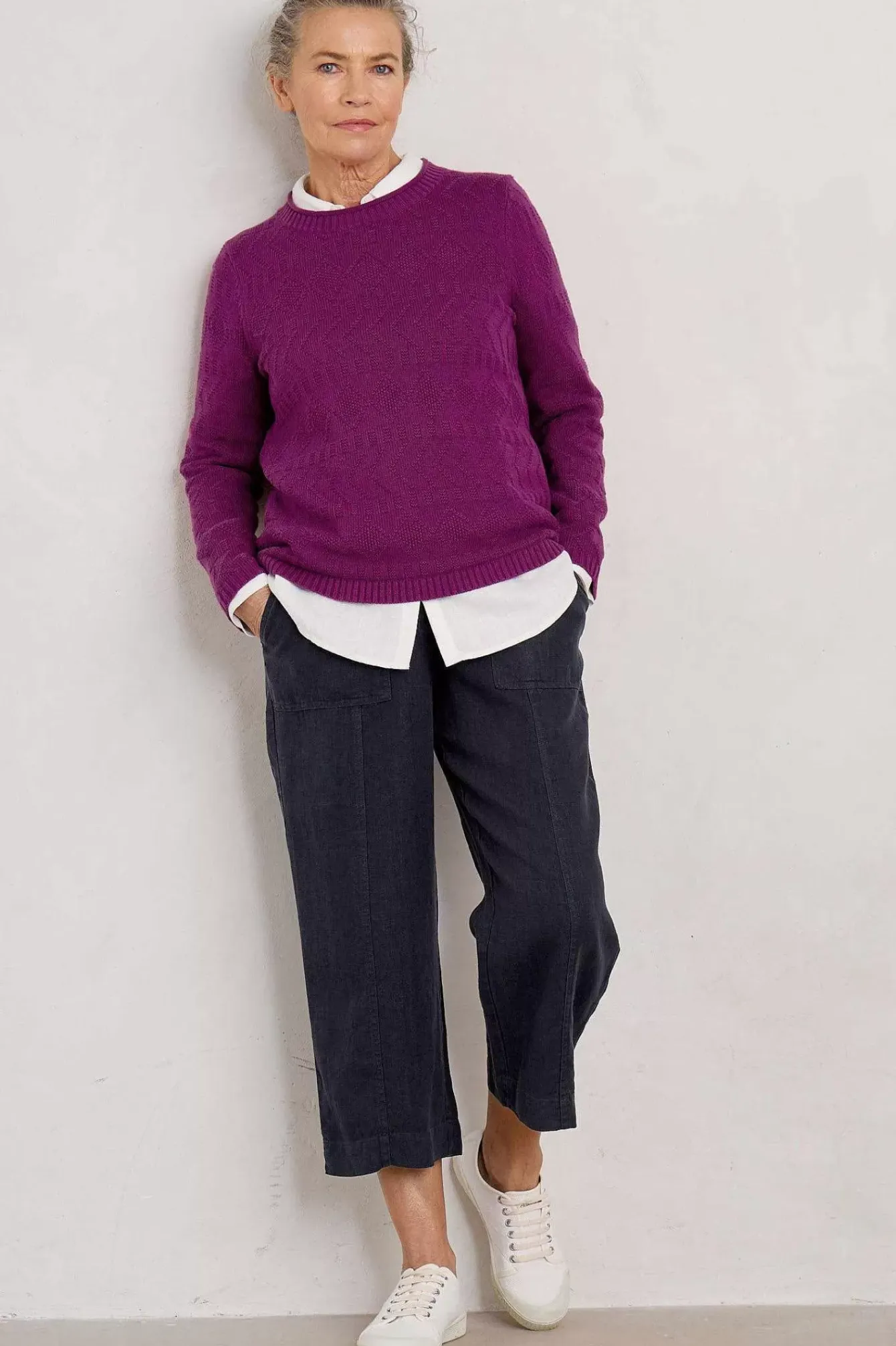 Seasalt Cornwall Knitwear<Kinter Organic Cotton Jumper Cordial