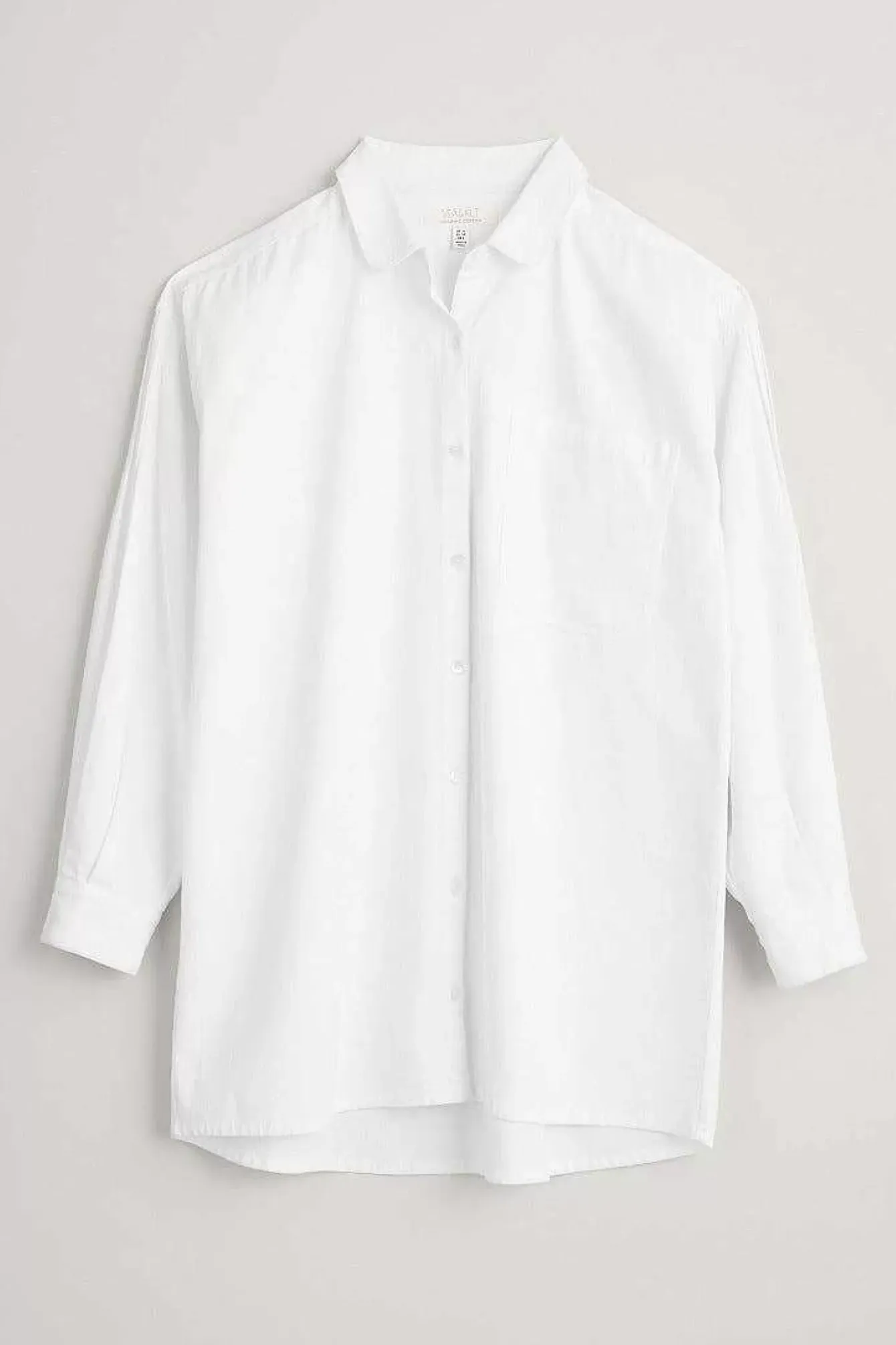 Seasalt Cornwall Tops<Lavant Mor Organic Cotton Shirt Salt