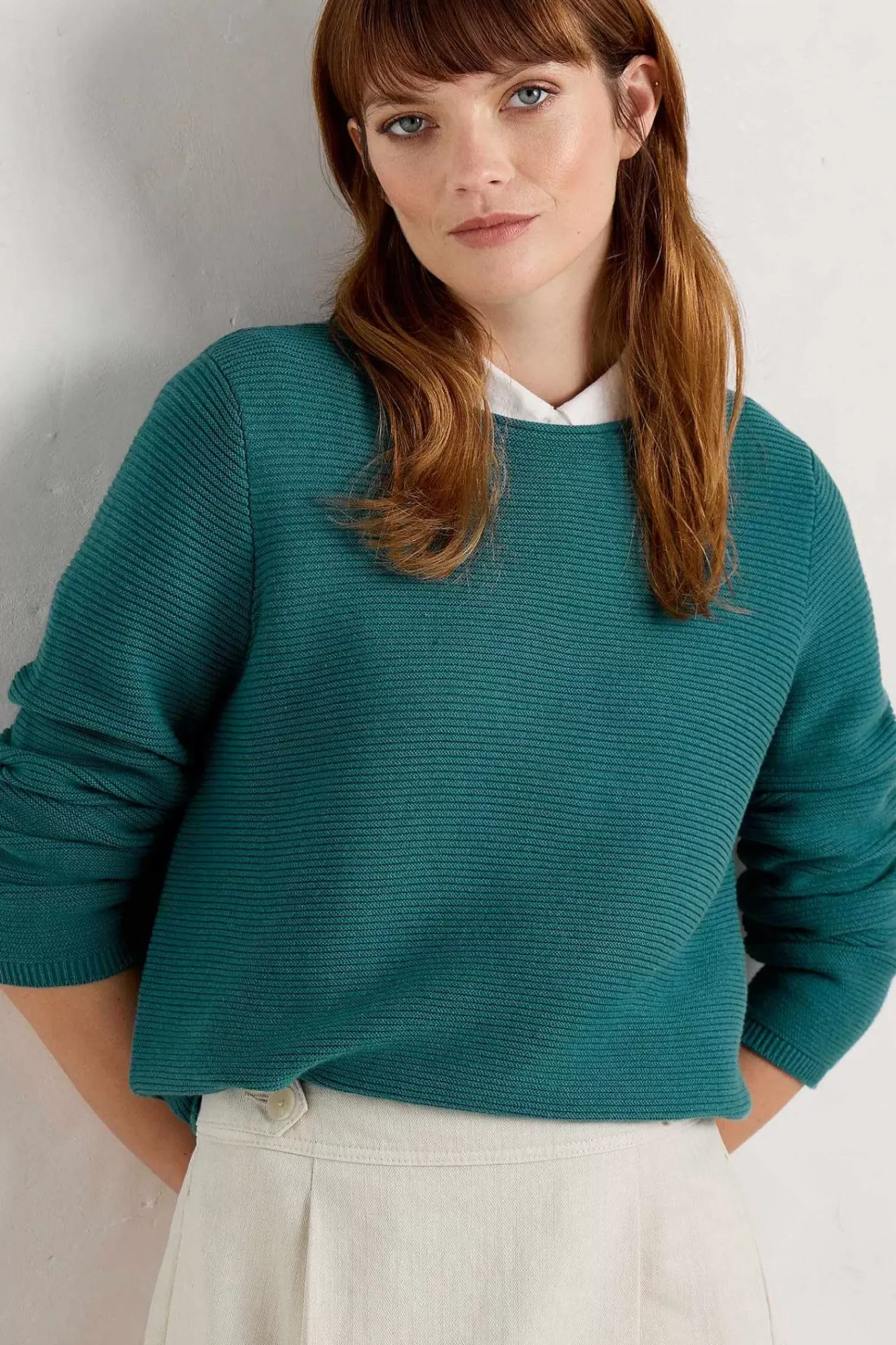 Seasalt Cornwall Knitwear<Makers Cotton Jumper Wreckage