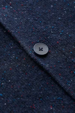 Seasalt Cornwall Knitwear<Men's Cleer Lambswool Blend Cardigan French Blue