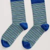 Seasalt Cornwall Socks<Men's Everyday Socks Reflect Blue Jay