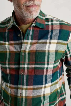 Seasalt Cornwall Tops & T-Shirts<Men's Fathomer Checked Shirt Rhythm Multi