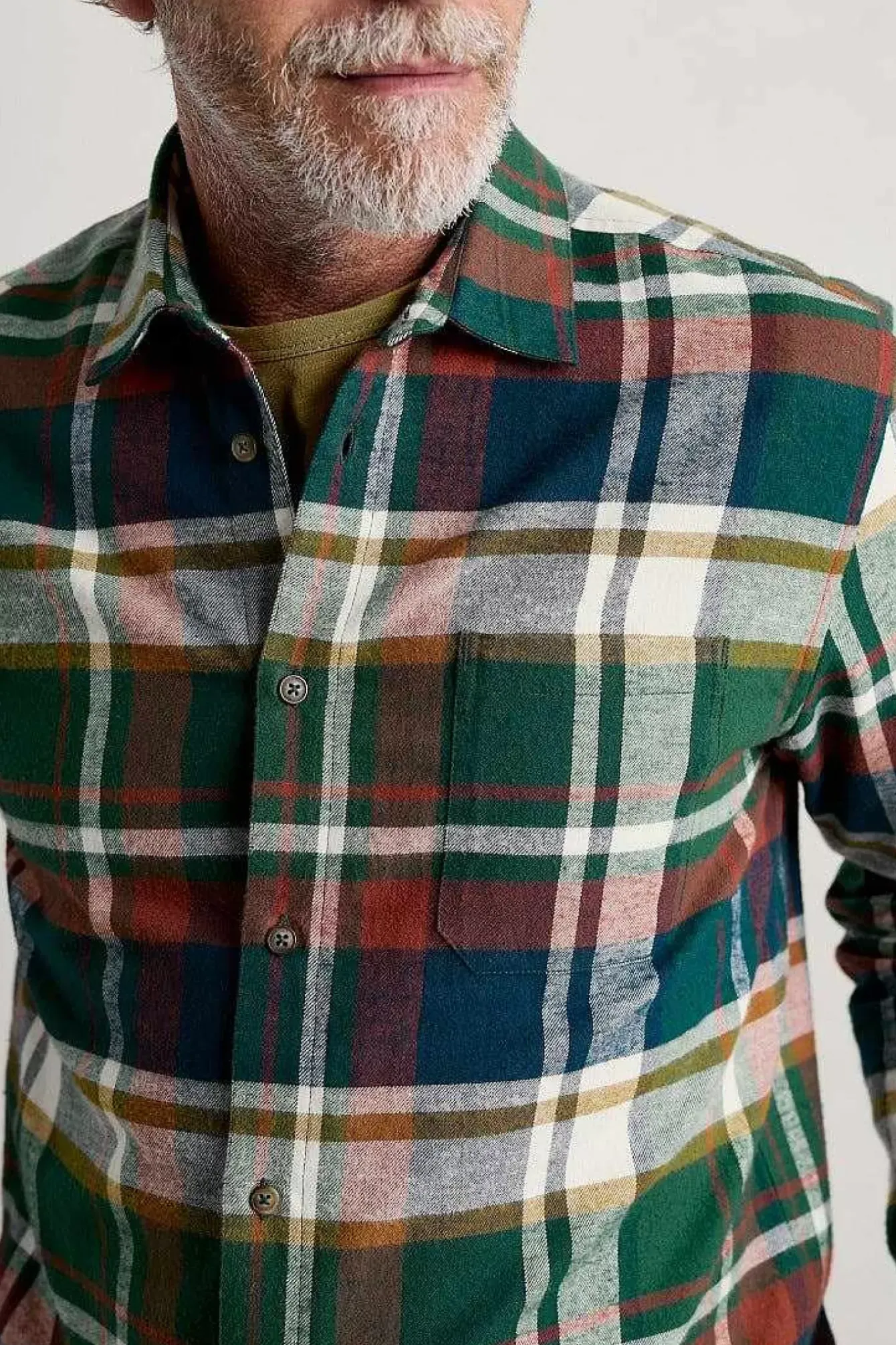 Seasalt Cornwall Tops & T-Shirts<Men's Fathomer Checked Shirt Rhythm Multi