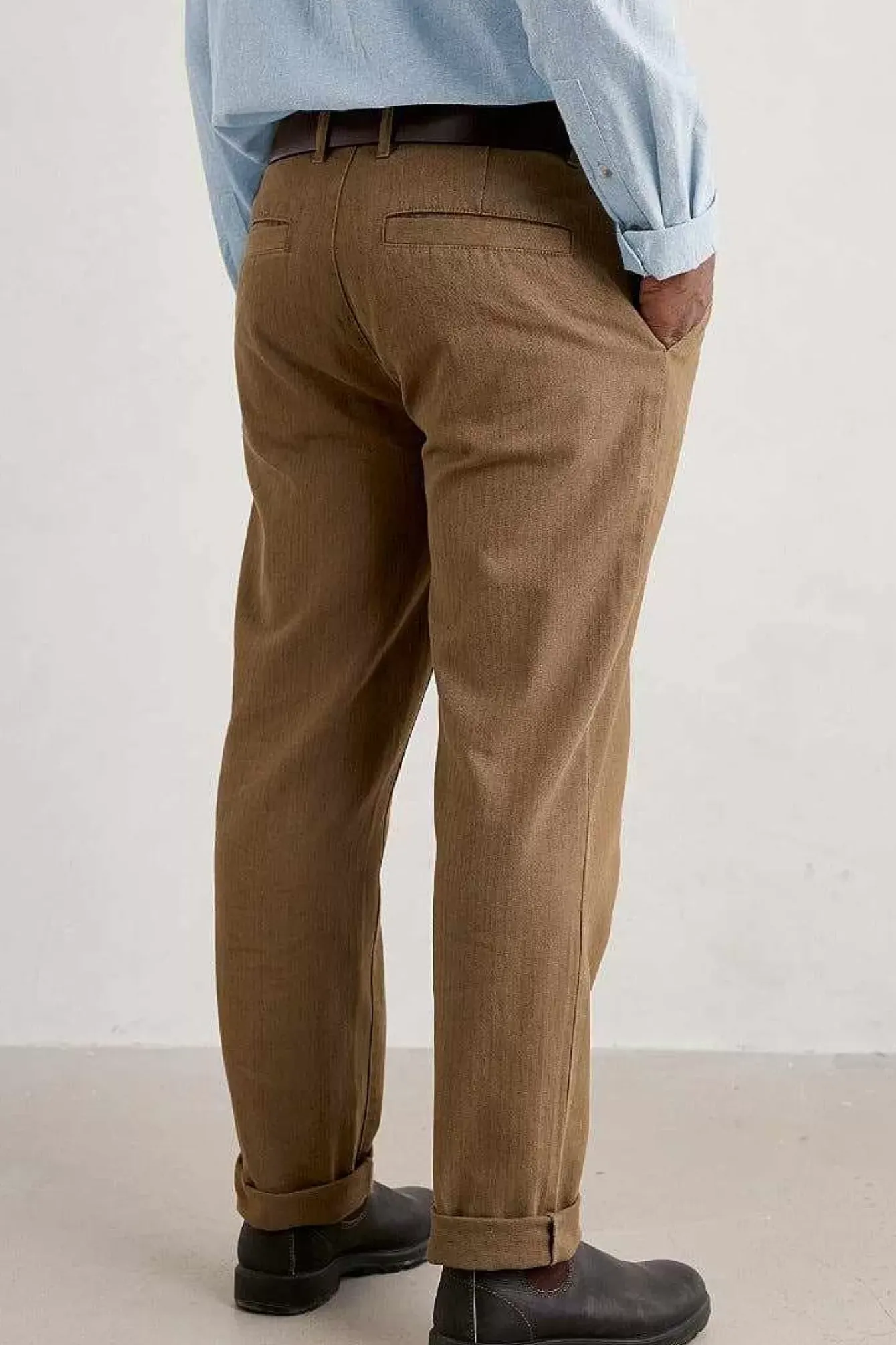 Seasalt Cornwall Trousers & Shorts<Men's Helmsman Trouser Gully