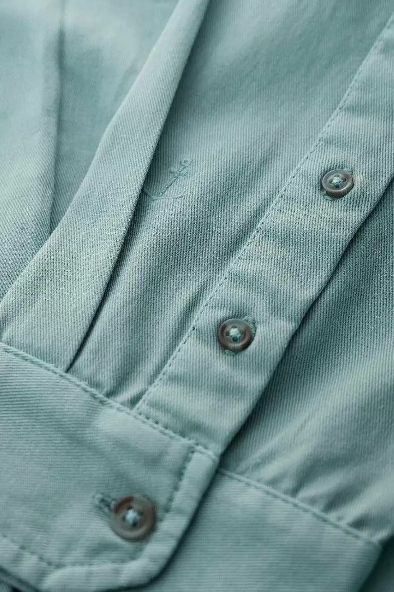 Seasalt Cornwall Tops & T-Shirts<Men's Jackdaw Cotton Twill Shirt (Gots) Sardine
