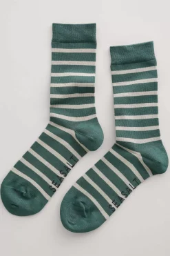 Seasalt Cornwall Socks<Men's Sailor Socks Weatherboard Lake Aran