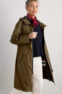 Seasalt Cornwall Coats & Jackets<Mistborne Waterproof Coat Laurel