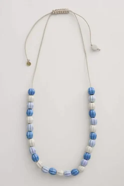 Seasalt Cornwall Jewellery<Moorland Haze Bead Necklace Acacia Sailboat
