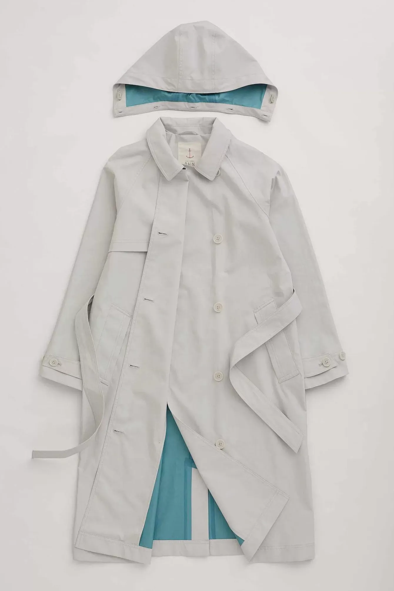 Seasalt Cornwall Coats & Jackets<Penweathers Waterproof Trench Coat Driftwood