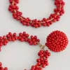 Seasalt Cornwall Jewellery<Redpoll Beaded Circle Earrings Crab Shell