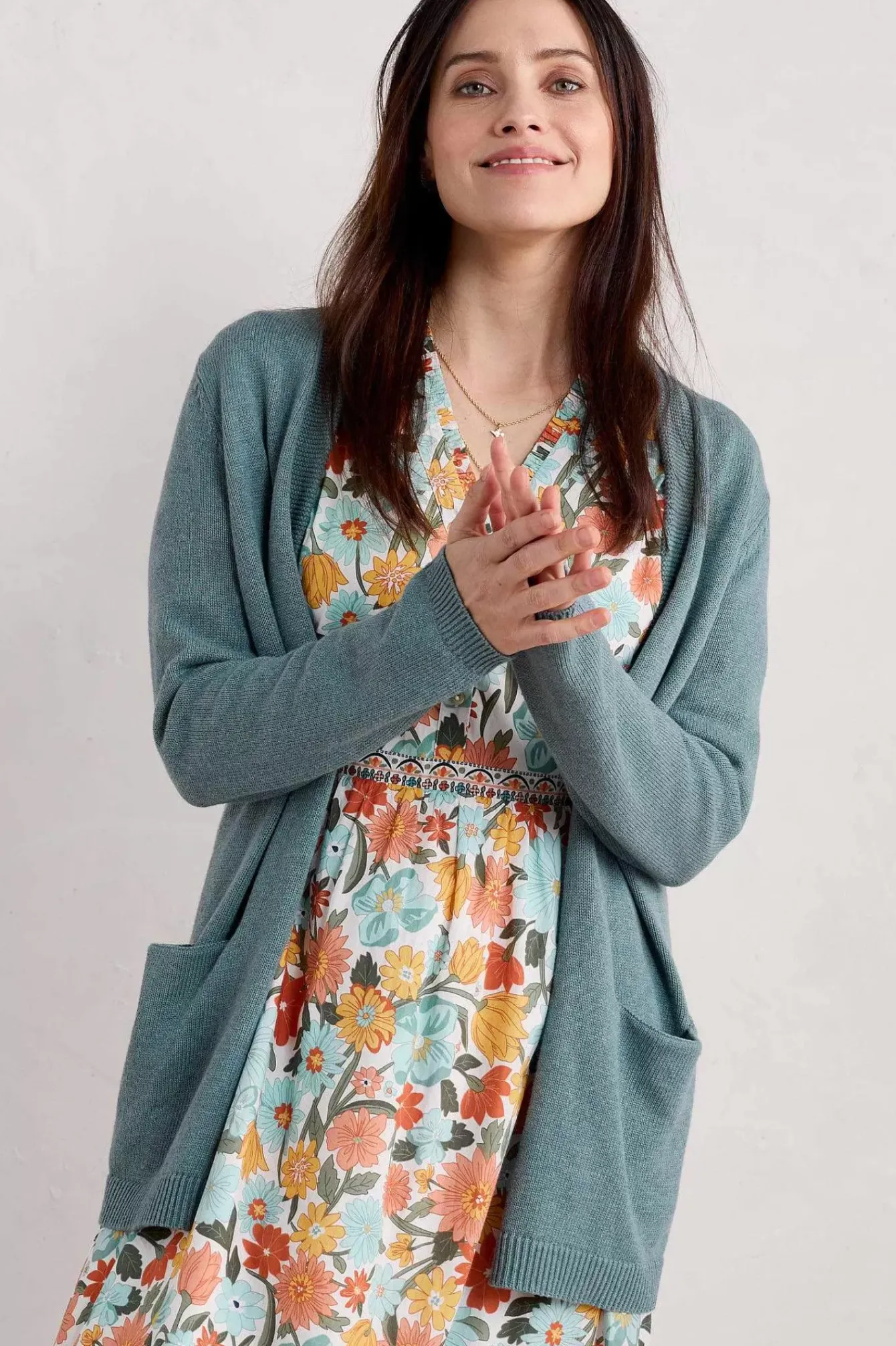 Seasalt Cornwall Knitwear<Riverboat Cardigan Wade