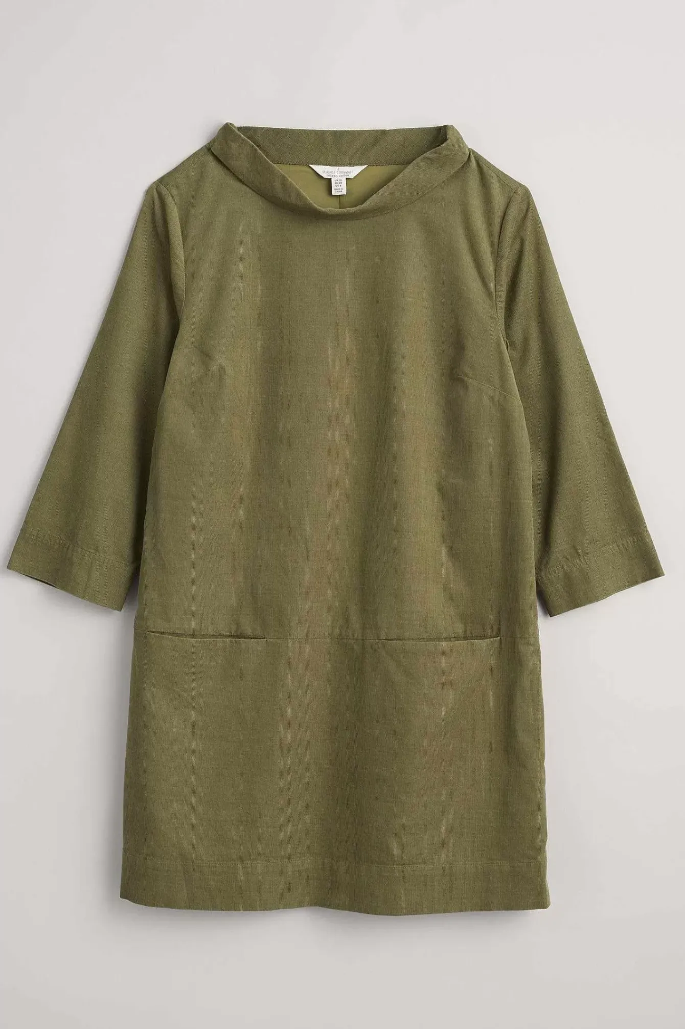 Seasalt Cornwall Tunics<Sail By The Stars Needlecord Tunic Light Olive