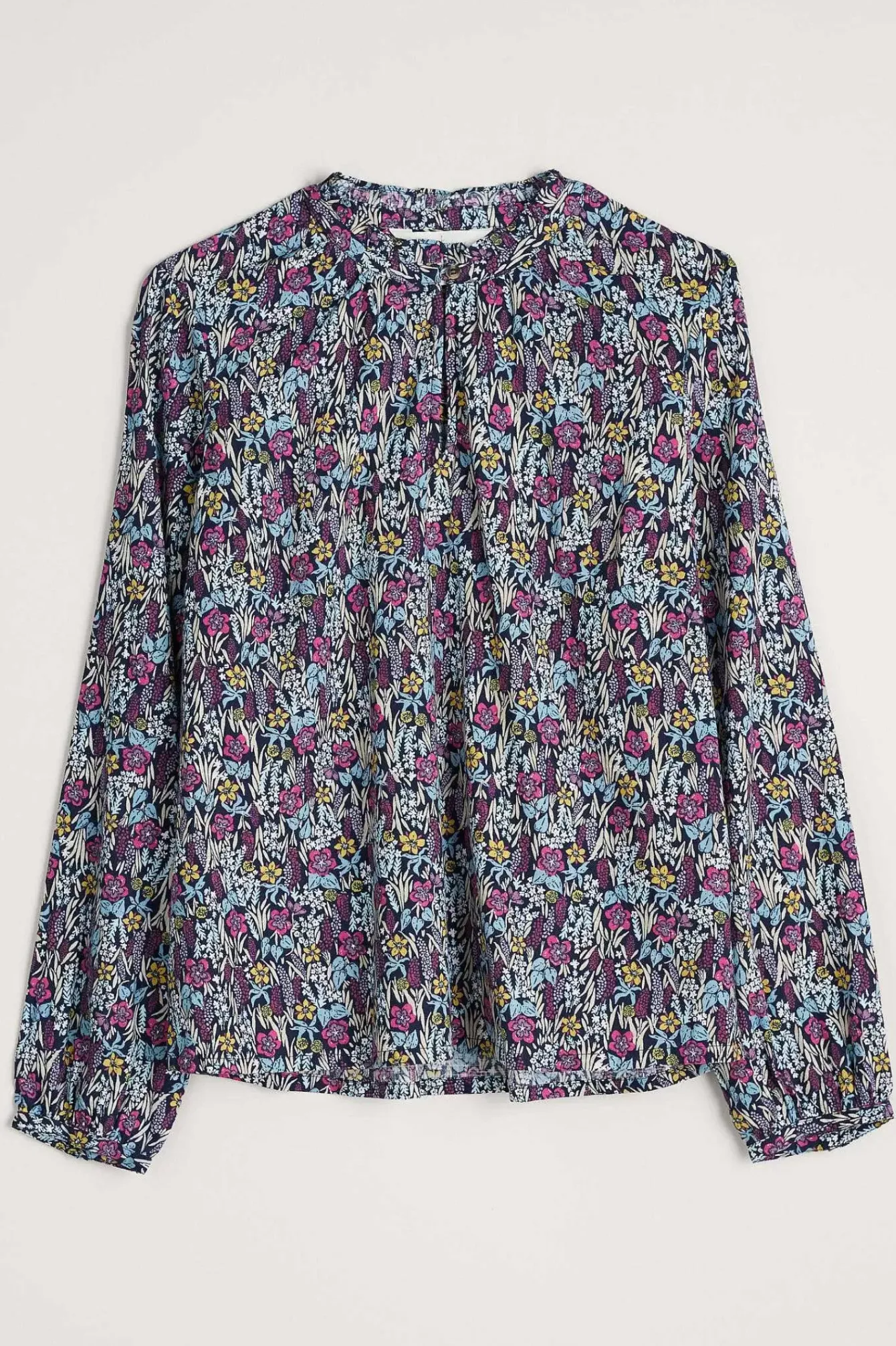 Seasalt Cornwall Tops<Sea Flow Printed Top Floral Moor Maritime