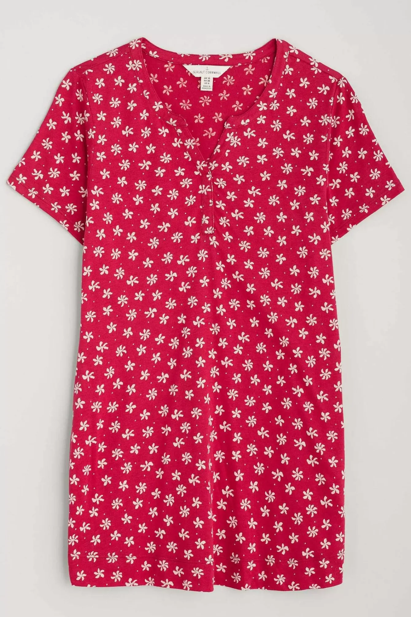 Seasalt Cornwall Tops<Short-Sleeved Risso Top Seadance Ditsy Rudder