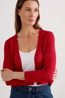 Seasalt Cornwall Knitwear<Sweet Day Cotton Cardigan Rudder