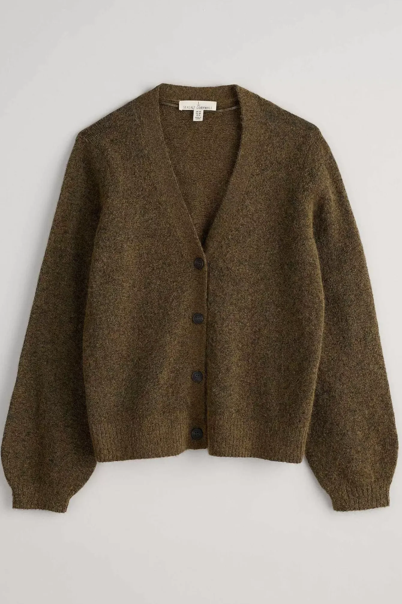 Seasalt Cornwall Knitwear<Taffle V-Neck Cardigan Laurel