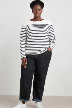 Seasalt Cornwall Trousers & Shorts<Trenow Cove Straight Leg Jeans Inkwell Overdye