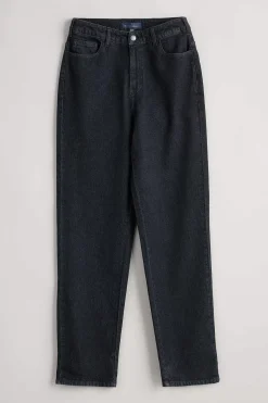 Seasalt Cornwall Trousers & Shorts<Trenow Cove Straight Leg Jeans Inkwell Overdye