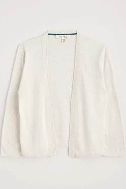 Seasalt Cornwall Knitwear<Vanessa Cotton Cardigan (Gots) Chalk