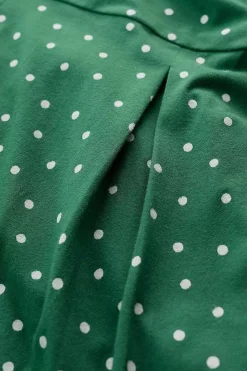 Seasalt Cornwall Dresses<Wild Bouquet 3/4 Sleeve Midi Dress Little Sponge Spot Copse