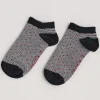 Seasalt Cornwall Socks & Tights<Women's Everyday Trainer Socks Spot Stripe Dusk