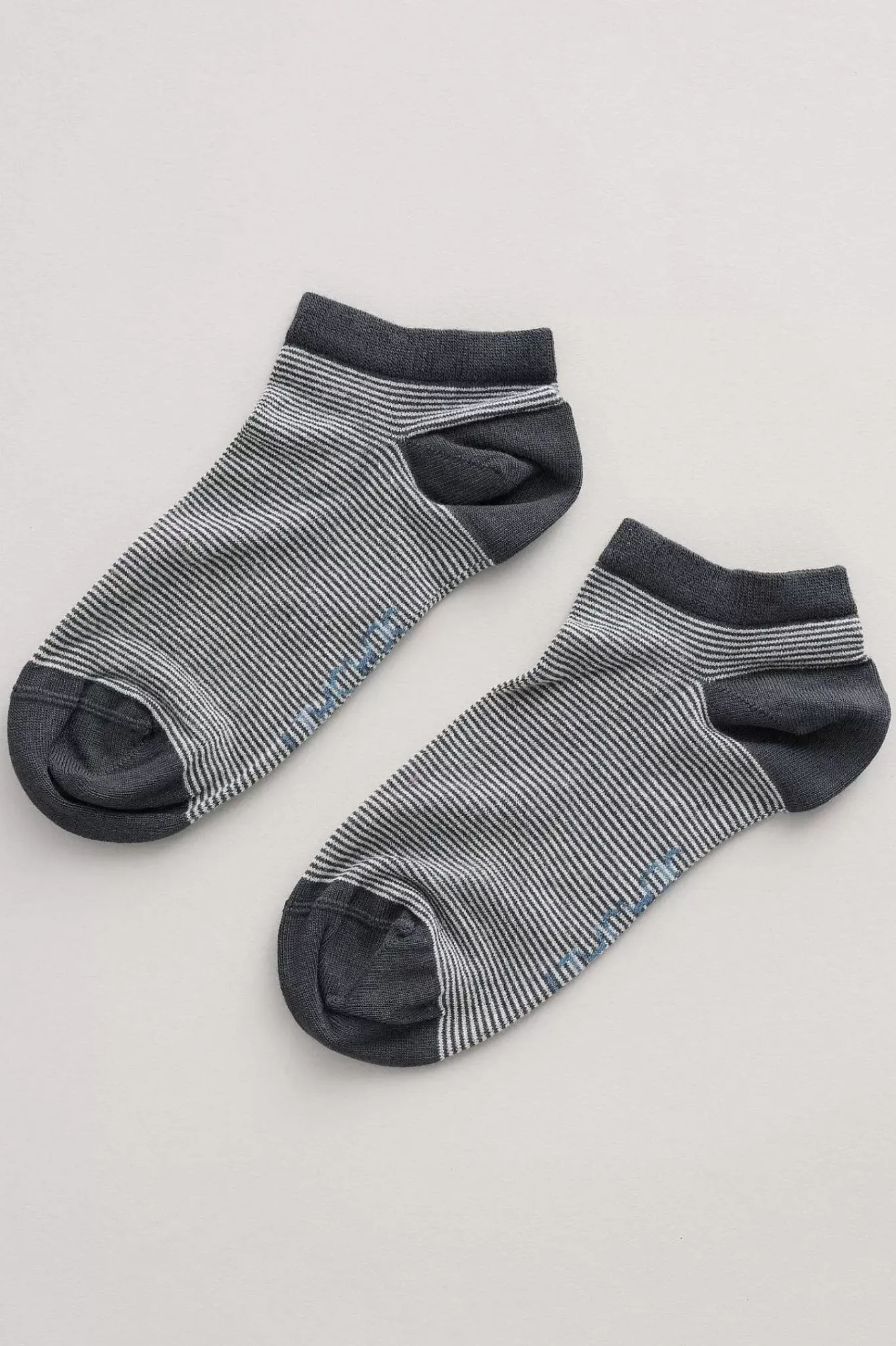 Seasalt Cornwall Socks & Tights<Women's Everyday Trainer Socks Spot Stripe Dusk